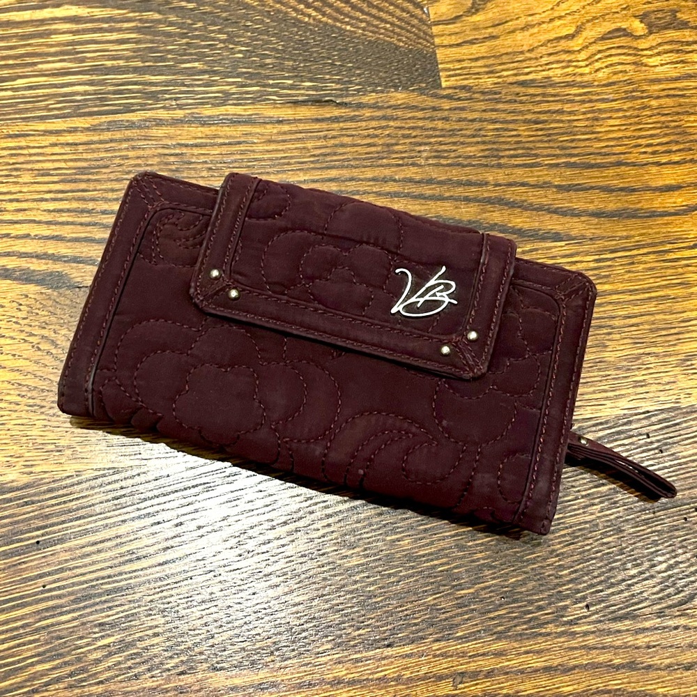 Vera Bradley Quilted Tri-Fold Wallet